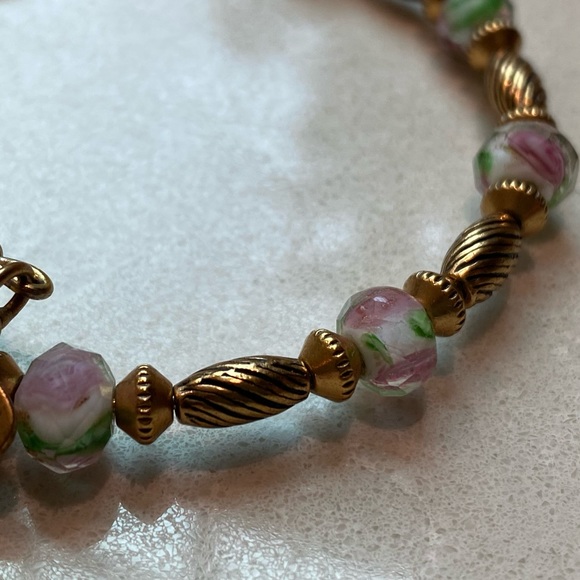 Alex and Ani Vintage Sixty Six Bracelet Gold - Picture 2 of 5